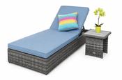 Amalfi Sunlounger with Side Table image