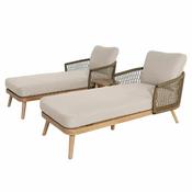 Bali Rope Weave Sunlounger Set image