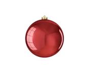 Bauble Unbreakable Red Shiny D20cm image