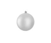 Bauble Unbreakable Silver Matt D15cm image