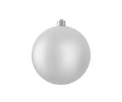 Bauble Unbreakable Silver Matt D20cm image