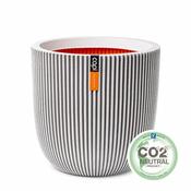 Capi Ivory Planter Ball Groove NL 43x41cm