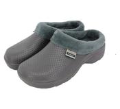 Fleecy Eva Cloggies Shoes Charcoal Size 5 image