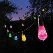 Fluted Festoon String Lights - Multi Coloured - Set Of 20 image