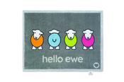 Hug Rug Hello Ewe Herdy 50x75