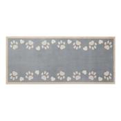Hug Rug Home Paws Blue 65x150 image
