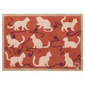 Hug Rug Kitty Cat Rust 65x85 image