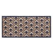 Hug Rug Retro Flower Neutral Runner 65x150 image