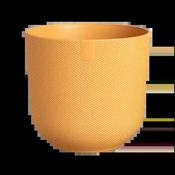 Jazz Round 16cm Amber Yellow