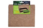 Jute Seed Mat Midi Pk 3
