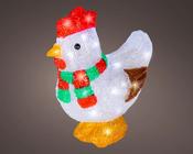 LED chicken acryl steady BO outdoor image
