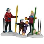 Lemax Family Ski Day image
