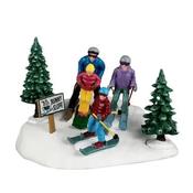 Lemax Family Ski Day image