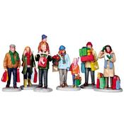 Lemax Holiday Shoppers image
