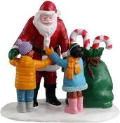 Lemax Santa Gets A Hug image