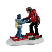 Lemax Ski Slope Lesson image