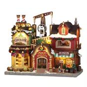 Lemax The Holly Jolly Chocolatier &amp; Mrs. Claus image