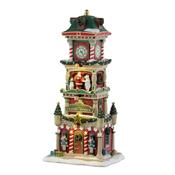 Lemax The Village Square Clock Tower image