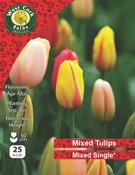 Mixed Single Tulips 25 Bulbs image