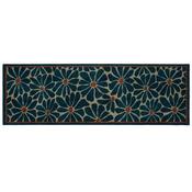 My Mat Nylon Indoor Pattern Boho Floral Runner 50x150 image