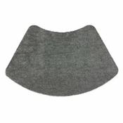 My Mat Soft Bathroom Ghost Grey 50x80 Curve image
