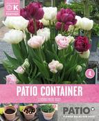 Patio Container Tulipa Pink, Purple &amp; White image