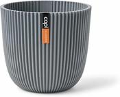 Planter Ball Groove Textile Grey 22x20 image