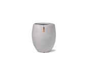 Vase Elegant Deluxe Arc Granite Light Grey 63x75cm