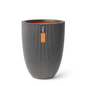 Vase Elegant Low Groove NL Anthracite 46x58 image