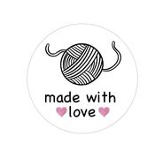 Handmade With Love Stickers/Labels