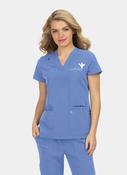 Women's Bon Secours Limerick - Koi Next Gen Hustle And Heart Scrub Top - True Ceil image