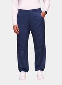 Cherokee Core Stretch Women's Mid Rise Pull-On Cargo Scrub Trousers WWE4005 - Navy image