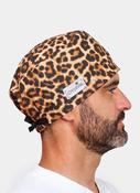 ChrysVal Covering Scrub Hat – Leopard