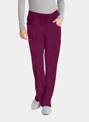 Dickies EDS Essentials Women's Mid Rise Straight Leg Drawstring Trousers DKE010 - Wine image