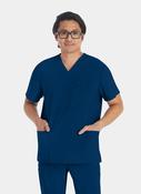 Dickies EDS Essentials Men's V-Neck Scrub Top DKE645 - Navy image