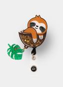 Koi Retractable Shaker Badge Reel - Badges Sloth