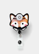 Koi Retractable Shaker Badge Reel - Fantastic Dr. Fox