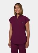 Koi Solis Catrin Scrub Top - Wine image
