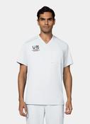 SETU - Arthro Scrub Top White