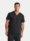 Unisex Dickies EDS Signature Tuckable V-Neck Scrub Top DKE83706 - Black image