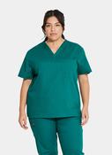 Unisex Dickies EDS Signature Tuckable V-Neck Scrub Top DKE83706 - Hunter image