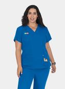 CHI Staff Nurse - Koi Next Gen Hustle And Heart Scrub Top image