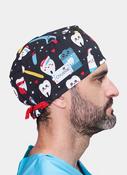 ChrysVal Scrub Hat - Happy Teeth image