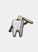 Clog charm - Happy Brushy Tooth