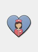 Clog charm - Heart-Held Nurse