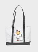 Large Tote Bag - Stick Nurse
