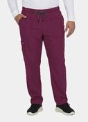 Koi Next Gen Men's Make It Happen Scrub Trousers - Wine