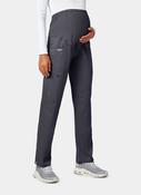 Cherokee WW Revolution Women's Maternity Straight Leg Scrub Trousers WWE155 - Pewter