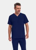Healing Hands Matthew Scrub Top - Navy image