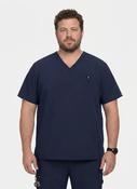 Koi Next Gen On Call Scrub Top - Navy image